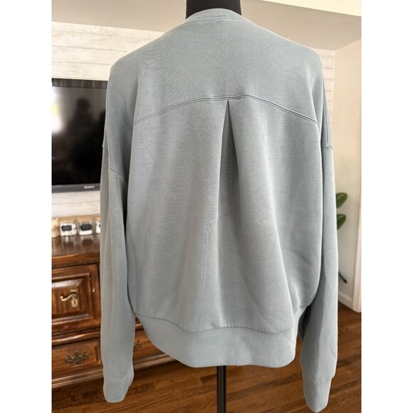 SPANX® AirEssentials Long Sleeves Crewneck Sweatshirt Womens Size Large - Picture 3 of 10
